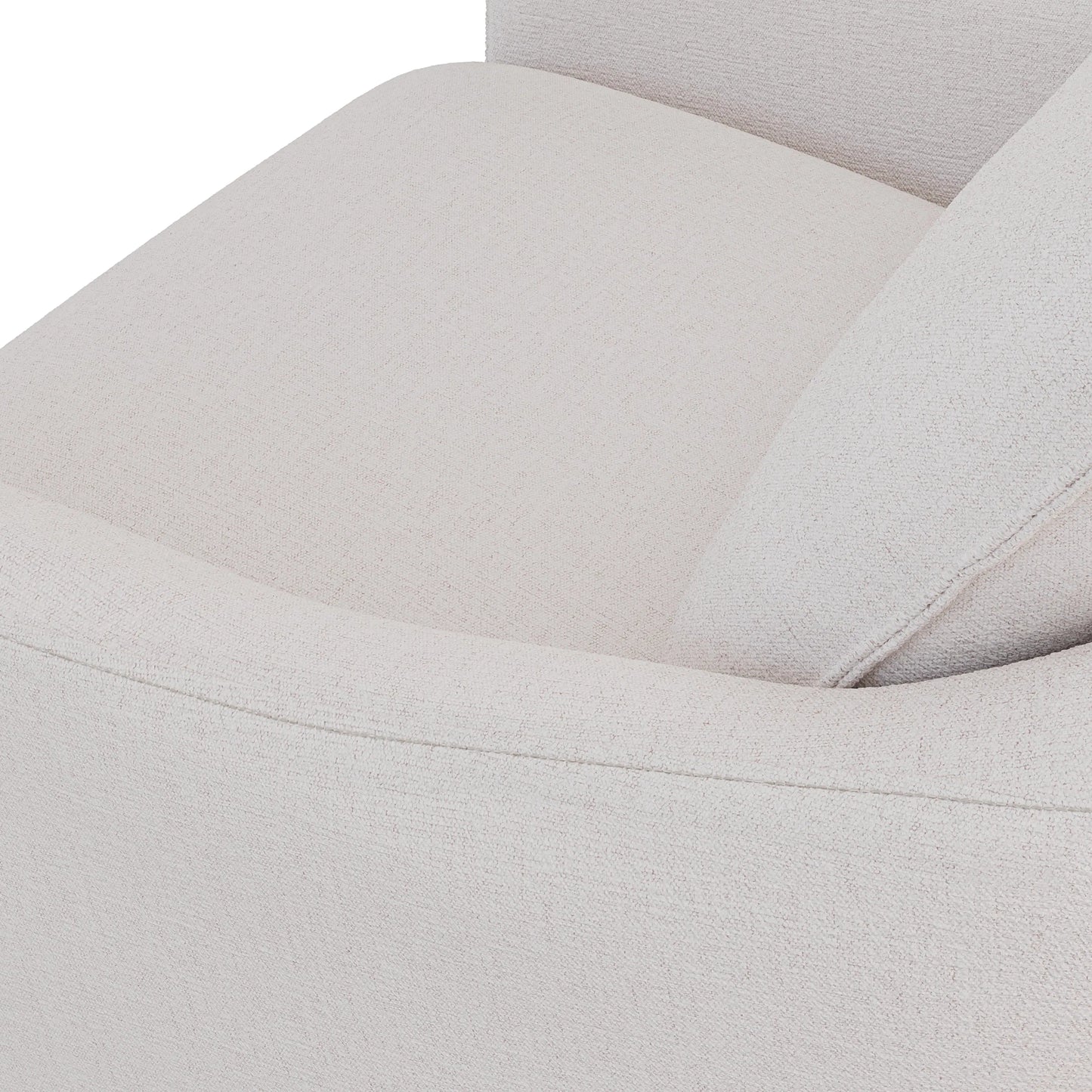 Sillón giratorio de 86 cm (34") - Blanco