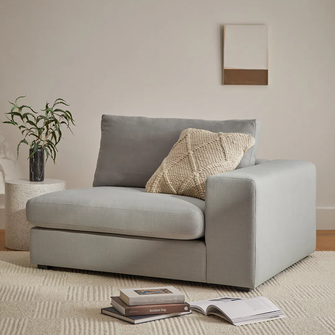Módulo de sofa Flexi de 99,5 cm (39,5") - Blanco cuarzo