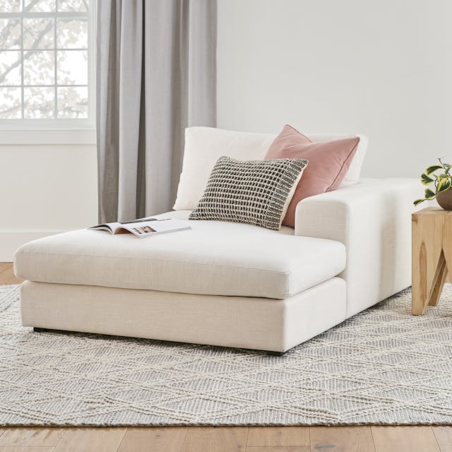 Módulo de sofa Flexi de 99,5 cm (39,5") - Blanco cuarzo