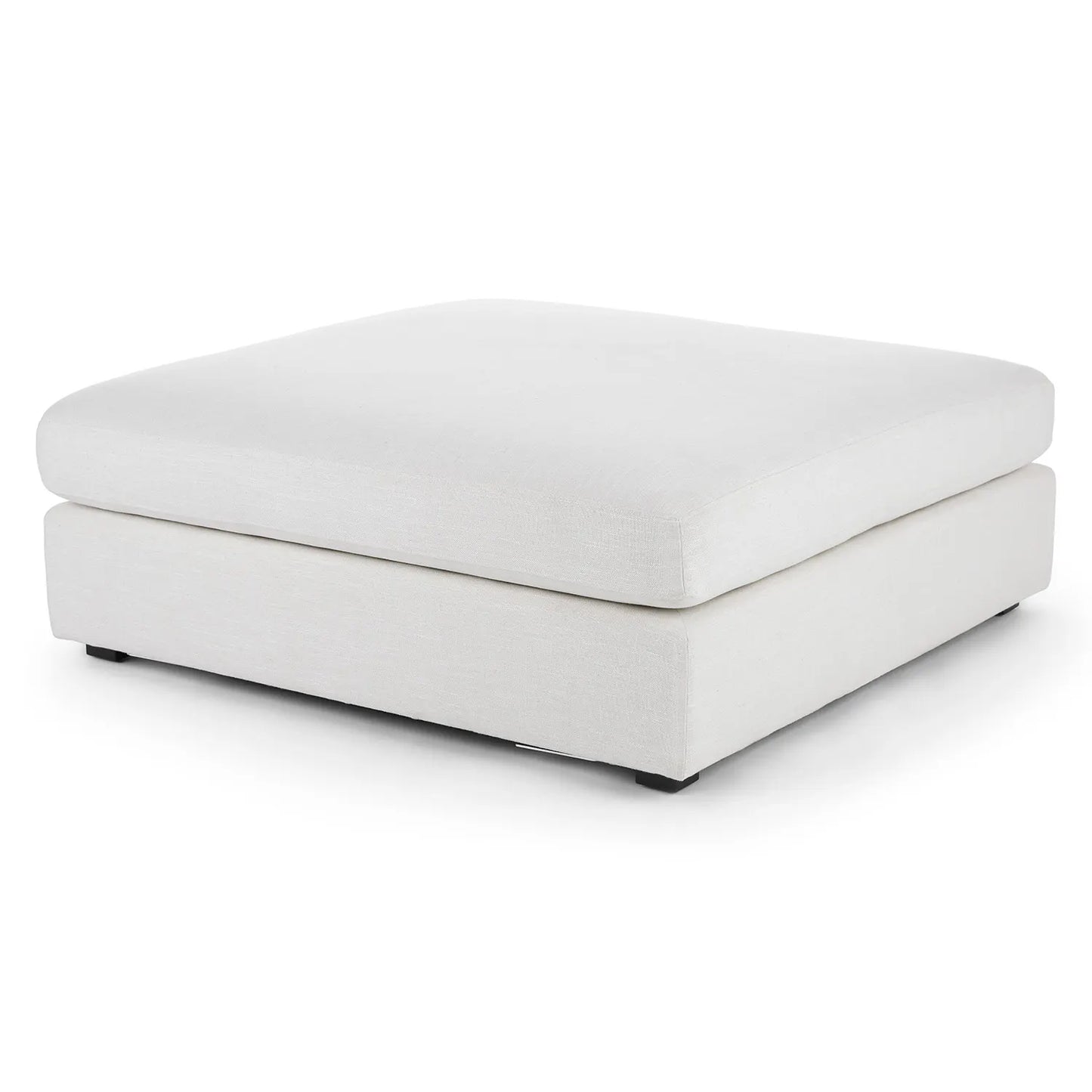 Otomano Modular de 45" - Blanco cuarzo