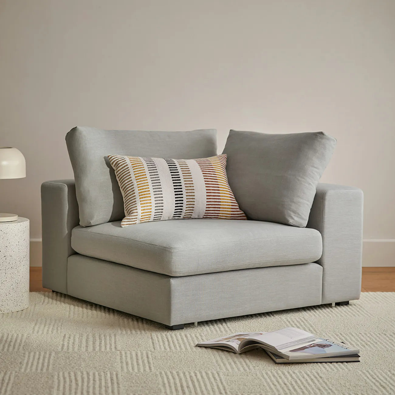 Módulo de sofa Flexi de 99,5 cm (39,5") - Blanco cuarzo