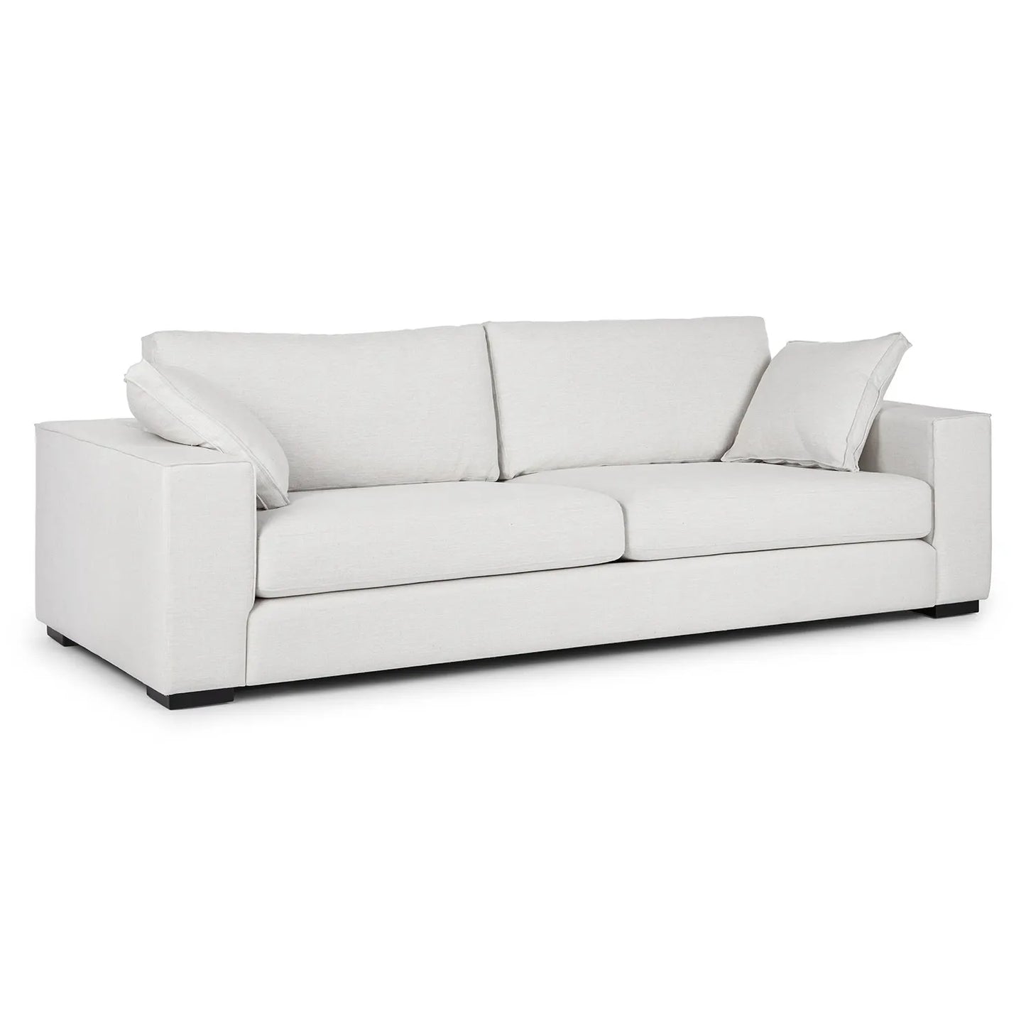 Sofá Sitka de 99" - Blanco cuarzo