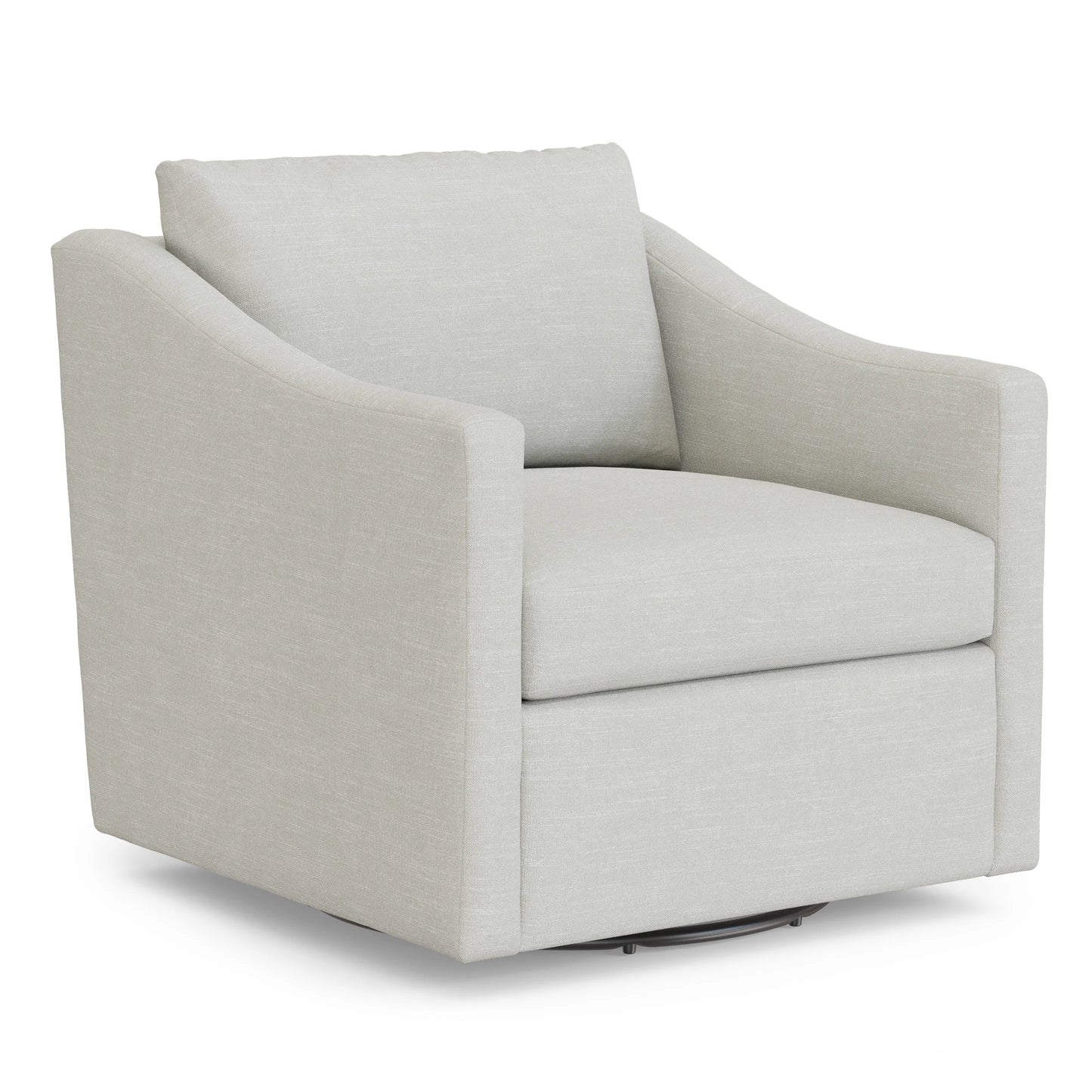 Sillón giratorio Landry de 82 cm (32,25") - Napa Dove
