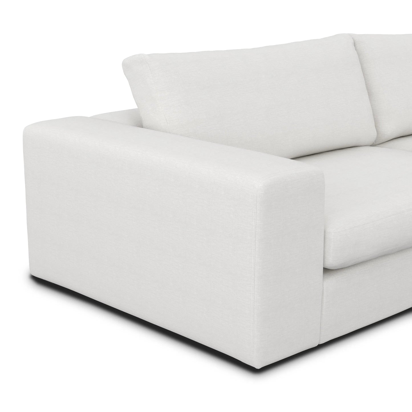 Sofá modular Flexi de 98" - Blanco cuarzo
