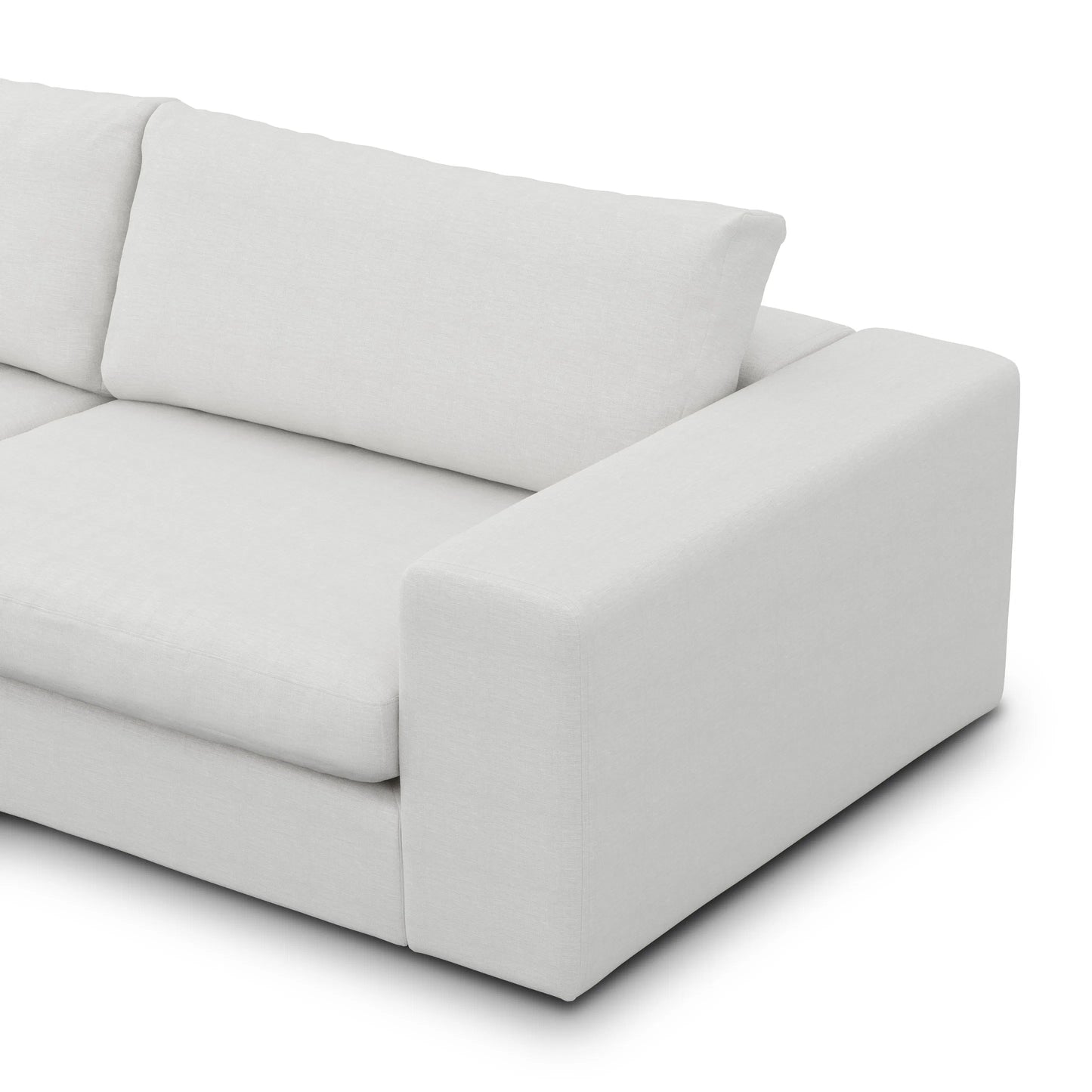 Sofá modular Flexi de 98" - Blanco cuarzo
