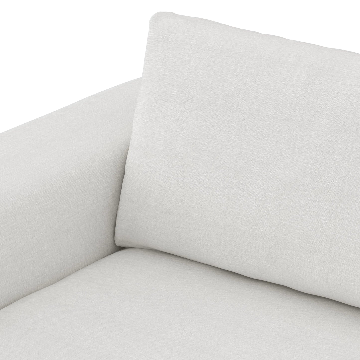 Sofá modular Flexi de 98" - Blanco cuarzo