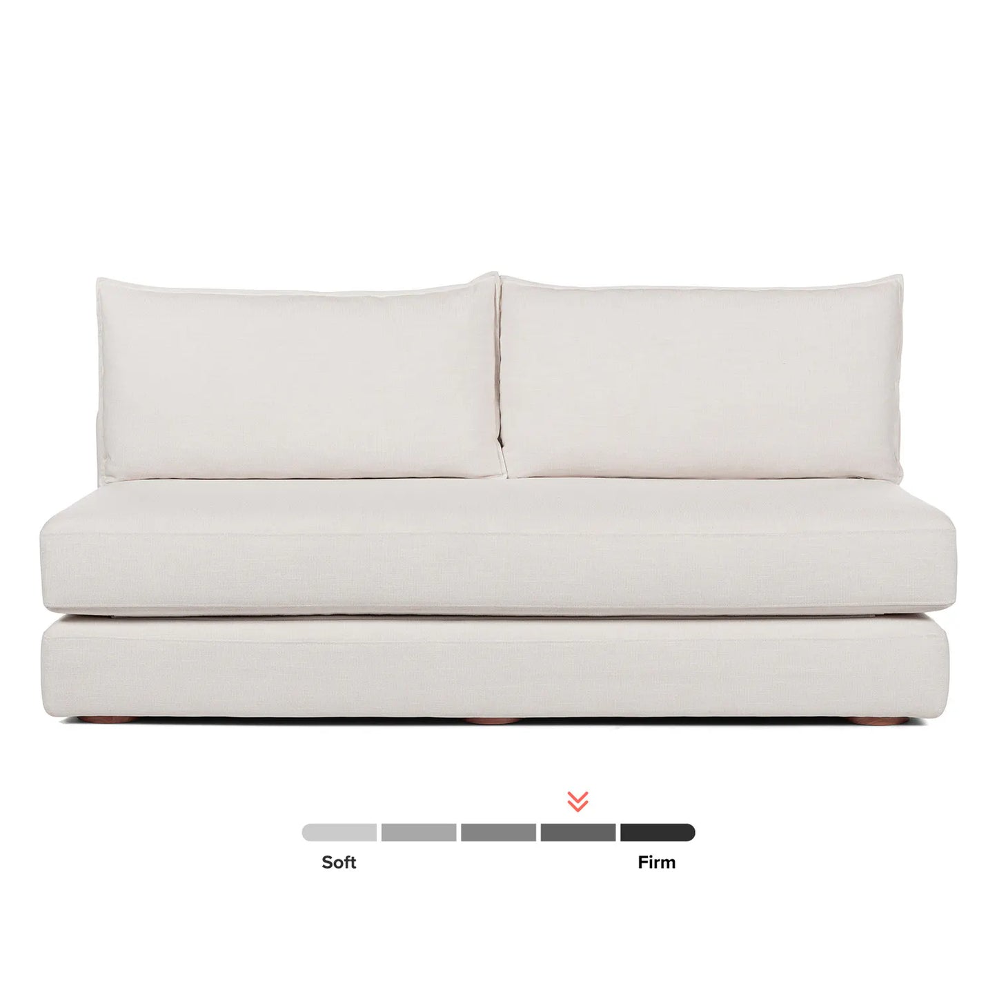 Sofá cama Altara de 190 cm (75") - Blanco vintage