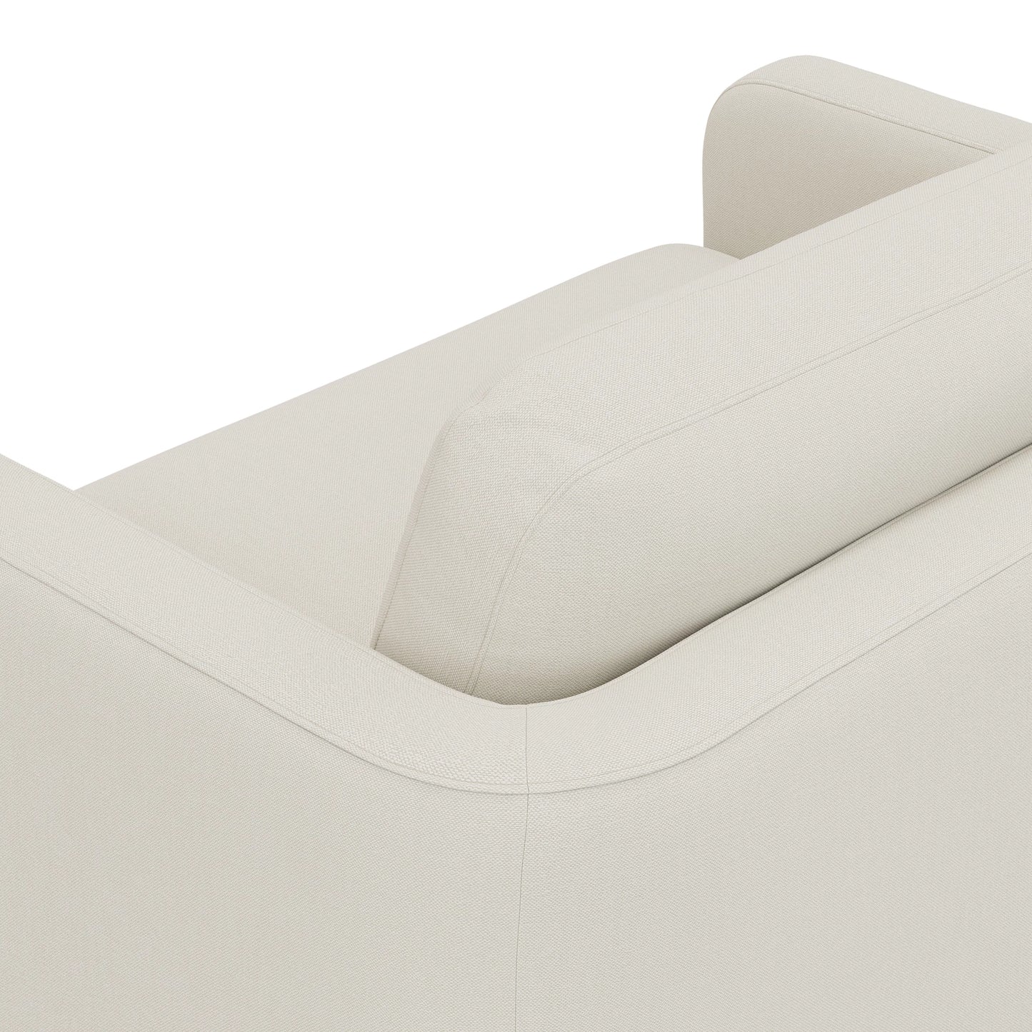 Sillón cama Vati de 57" - Color marfil