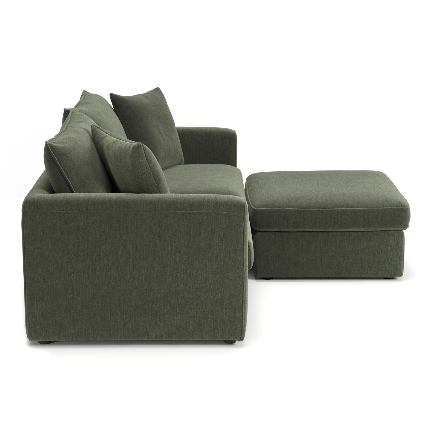 Sofá modular seccional Oliva de 72 pulgadas